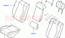 Rear Seat Covers (Semi Aniline Leathr Pinestripe Perf, With 60/40 Power Fold Thru &hellip;
