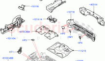 Floor Pan - Centre And Rear (Solihull Plant Build) ((V) FROMHA000001)