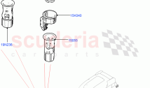 Instrument Panel Related Parts (Console Deployable Tables) ((V) FROMJA000001)