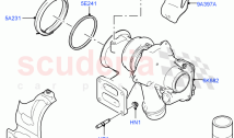 Turbocharger (2.0L AJ20P4 Petrol E100 PTA, Itatiaia (Brazil), 2.0L AJ20P4 Petrol M&hellip;