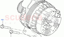 Alternator And Mountings (2.0L 16V TIVCT T/C Gen2 Petrol, Halewood (UK), 2.0L 16V &hellip;