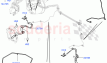Front Brake Pipes (RHD) ((V) FROMAA000001)