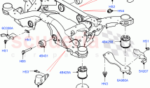 Rear Cross Member & Stabilizer Bar (Crossmember) (Halewood (UK), Electric Engine B&hellip;