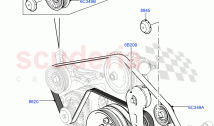 Pulleys And Drive Belts (Primary Drive) (5.0L OHC SGDI SC V8 Petrol - AJ133) ((V) &hellip;