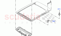 Roof - Sheet Metal (With Roof Conversion-Panorama Roof, Halewood (UK))