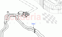 Heater Hoses (Solihull Plant Build) (2.0L I4 DSL MID DOHC AJ200, With Ptc Heater, &hellip;