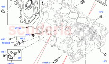 Cylinder Block And Plugs (2.0L I4 DSL MID DOHC AJ200, Halewood (UK), 2.0L I4 DSL H&hellip;