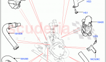 Auxiliary Fuel Fired Pre-Heater (External Components) (2.0L I4 DSL HIGH DOHC AJ200&hellip;