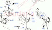 Engine Mounting (Nitra Plant Build) (3.0L AJ20D6 Diesel High) ((V) FROMM2000001)