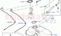 Fuel Tank & Related Parts (3.0L AJ20D6 Diesel High) ((V) FROMLA000001)