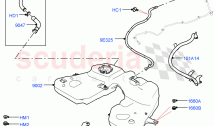 Fuel Tank & Related Parts (3.0L AJ20P6 Petrol High, Fuel Tank Filler Neck - DMTL)