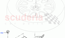 Spare Wheel Carrier (Spare Wheel - Conventional Alloy, Spare Wheel - Reduced Secti&hellip;
