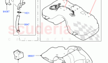 Fuel Tank & Related Parts (2.0L AJ20P4 Petrol High PTA, Halewood (UK), Petrol Tank&hellip;