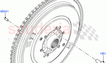 Flywheel (2.0L AJ200P Hi PHEV) ((V) FROMJA000001)