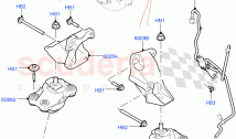 Engine Mounting (Nitra Plant Build) (2.0L I4 DSL MID DOHC AJ200, 2.0L I4 DSL HIGH &hellip;