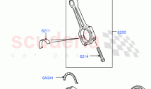 Crankshaft/Pistons And Bearings (AJ Petrol 4.2 V8 Supercharged)