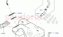Fuel Tank & Related Parts (2.0L I4 DSL MID DOHC AJ200, Itatiaia (Brazil), Less Emi&hellip;