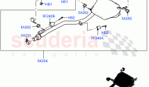 Rear Exhaust System (2.0L AJ20D4 Diesel High PTA, EU6D Diesel + DPF Emissions, Hal&hellip;