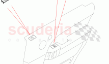 Rear Door Trim Installation (For Switches) (Version - Core, Non SVR)