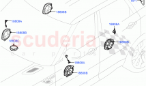 Speakers (Low Line Audio System - 400W, Midline Sound System)