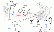 Front Brake Pipes (LHD) ((V) FROMAA000001)