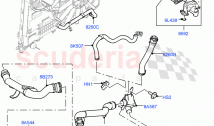 Cooling System Pipes And Hoses (Engine, Solihull Plant Build) (3.0 V6 D Low MT ROW&hellip;