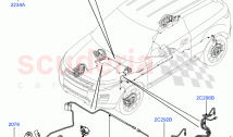 Front Brake Pipes (RHD, Halewood (UK)) ((V) TODH999999)