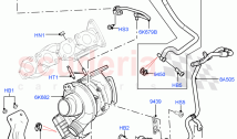 Turbocharger (RH Side - Primary) (4.4L DOHC DITC V8 Diesel) ((V) FROMBA000001)
