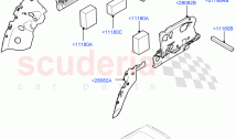 Insulators - Rear (Luggage Compartment) (Short Wheelbase)