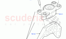 Transmission Mounting (2.0L I4 DSL MID DOHC AJ200, 6 Speed Manual Trans-JLR M66 2W&hellip;