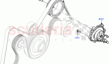 Water Pump (2.0L AJ20D4 Diesel Mid PTA, Halewood (UK), Less Electric Engine Batter&hellip;
