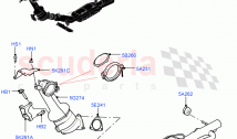 Exhaust System (Front Section) (2.0L I4 DSL HIGH DOHC AJ200, Itatiaia (Brazil), 2.&hellip;