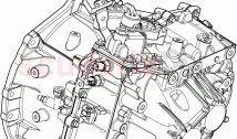 Manual Transaxle And Case (2.0L I4 DSL MID DOHC AJ200, 6 Speed Manual Trans M66 - &hellip;