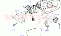 Exterior Rear View Mirror ((V) FROMGA000001, (V) TOKA999999)