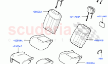 Rear Seat Covers (Semi Aniline Leather Perf, 40/20/40 Super Slouch Rear Seat)