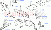 Insulators - Front (Engine Compartment)