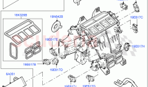 Heater/Air Cond.Internal Components (Heater Main Unit)
