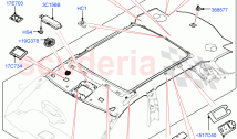 Headlining And Sun Visors (With Roof Conversion-Panorama Roof, Halewood (UK))