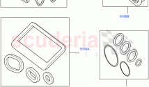 Heater/Air Cond.External Components (Service Kit, Main Unit)
