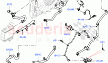 Cooling System Pipes And Hoses (2.0L AJ20P4 Petrol High PTA, Halewood (UK), Active&hellip;