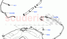 Fuel Tank & Related Parts (Nitra Plant Build) (2.0L AJ200P Hi PHEV)