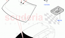 Windscreen/Inside Rear View Mirror