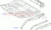 Floor Pan - Centre And Rear ((V) TO9A999999)