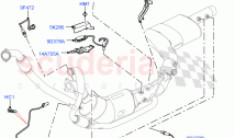 Exhaust Sensors And Modules (3.0 V6 D Gen2 Twin Turbo, EU6D Diesel + DPF Emissions&hellip;
