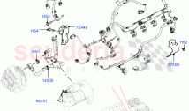 Electrical Wiring - Engine And Dash (Engine) (5.0 Petrol AJ133 DOHC CDA, 5.0L P AJ&hellip;