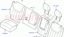 Rear Seat Covers (Nitra Plant Build) (Taurus Leather Perforated, Version - Core) (&hellip;