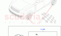 Tyre Pressure Monitor System (With Tyre Pressure Sensors)