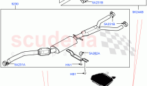 Rear Exhaust System (2.0L I4 High DOHC AJ200 Petrol, Dual Exhaust, 2.0L I4 Mid DOH&hellip;