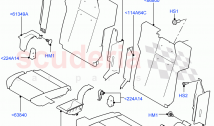 Rear Seat Pads/Valances & Heating (Row 3) (With 7 Seat Configuration)