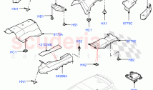Splash And Heat Shields (Solihull Plant Build, Centre, Rear) ((V) FROMHA000001)